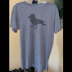Modern Amusement crow graphic t-shirt